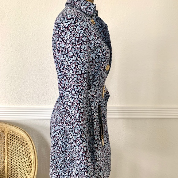 Michael Michael Kors floral trench coat $250 - Picture 9 of 15